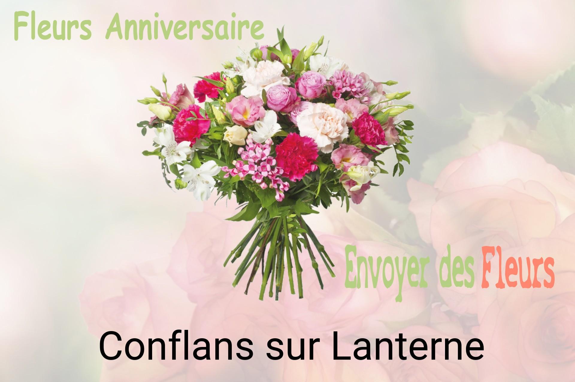 Bouquet de fleurs d’anniversaire livré à Conflans-sur-Lanterne